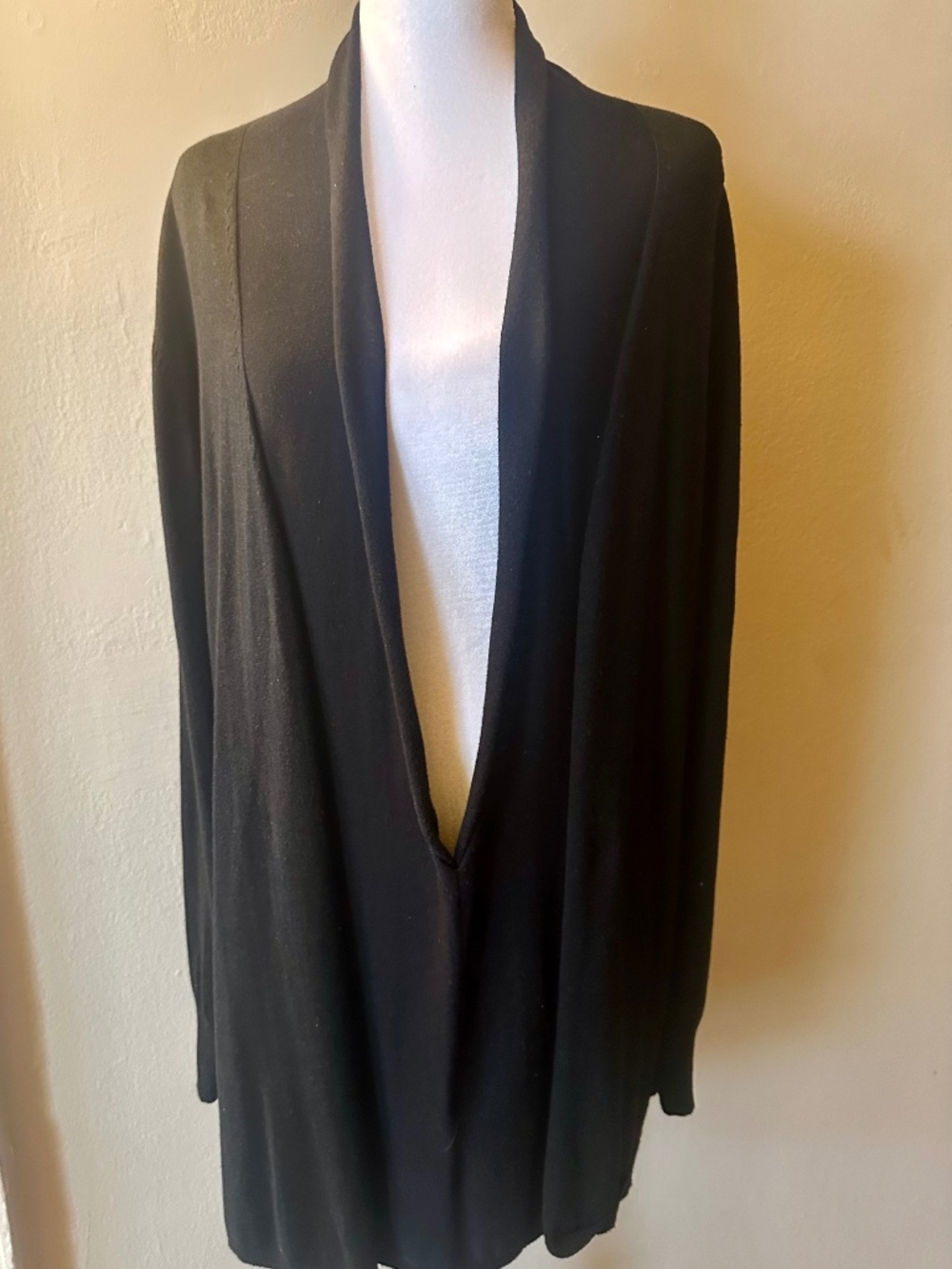 Deep V Neck pullover lightweight sweater by Joan Voss